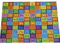 1-100 Number Mat