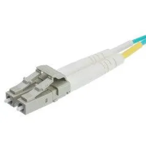 10 Gigabit Aqua OM4 Fiber Optic Cable, LC / LC, Multimode, Duplex, 50/125, 15 meter (49.2 foot)