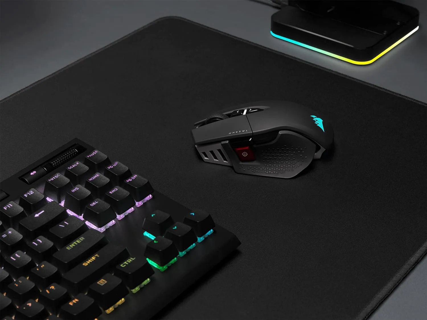 [12月聖誕優惠] Corsair M65 RGB ULTRA Wireless Tunable FPS Gaming Mouse Black CH-9319411-AP2