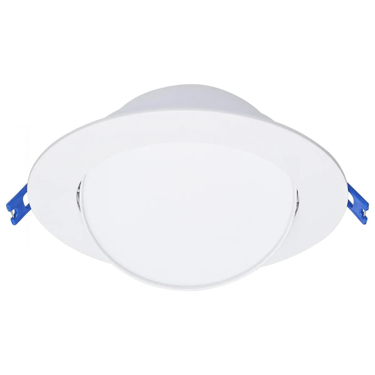 14 Watt; 6"; Directional Low-Profile Downlight; CCT Selectable; 120 Volt; White Finish