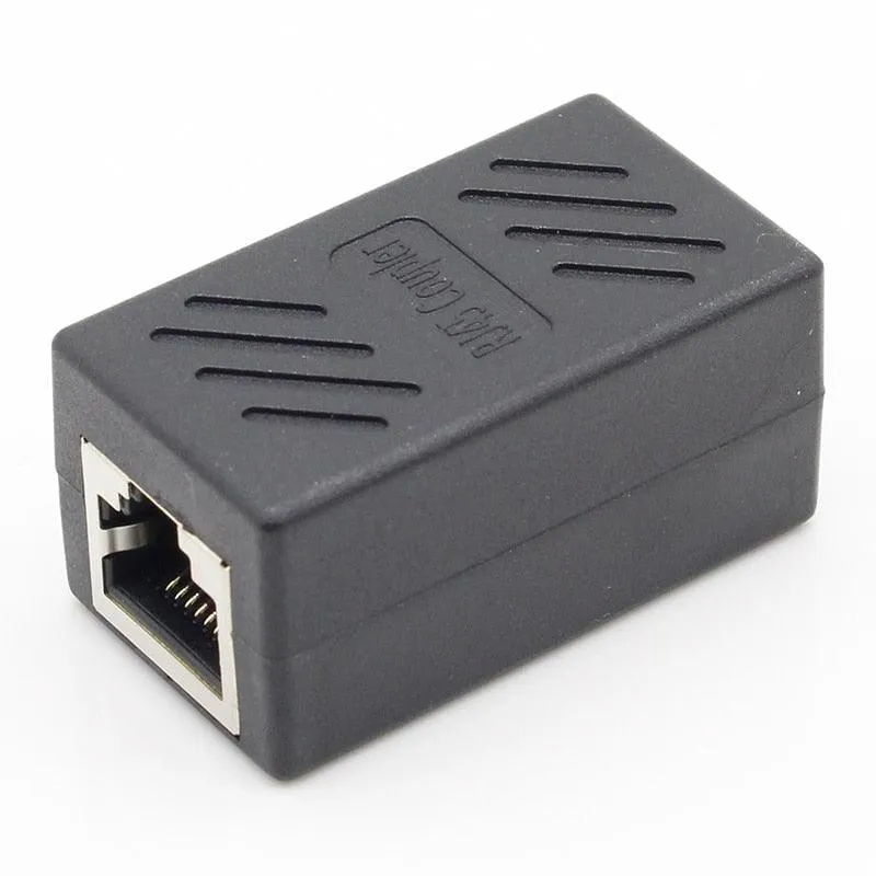 1pcs Colorful Female to Female Network LAN Connector Adapter Coupler Extender RJ45 Ethernet Cable Extension Converter