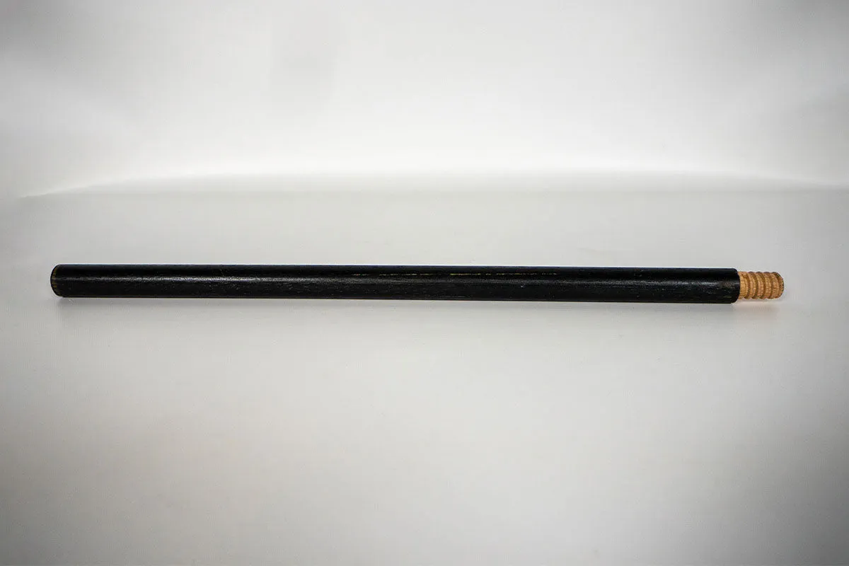 20" Black Wood Squeegee Handle