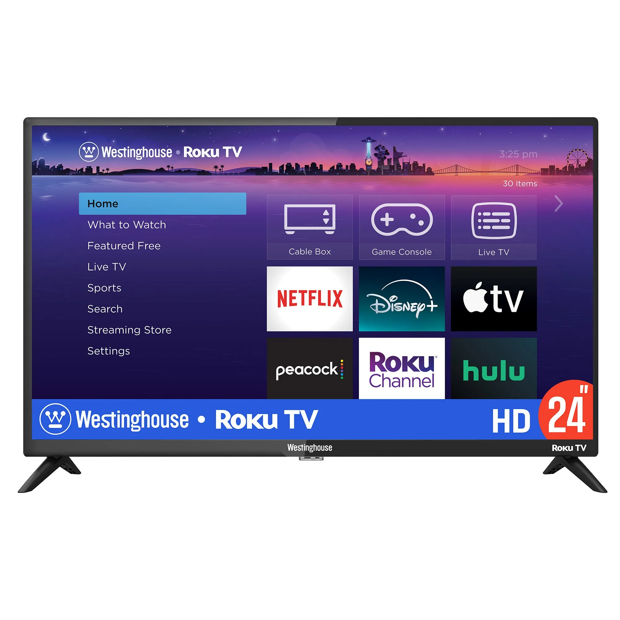 24″ HD Smart Roku TV