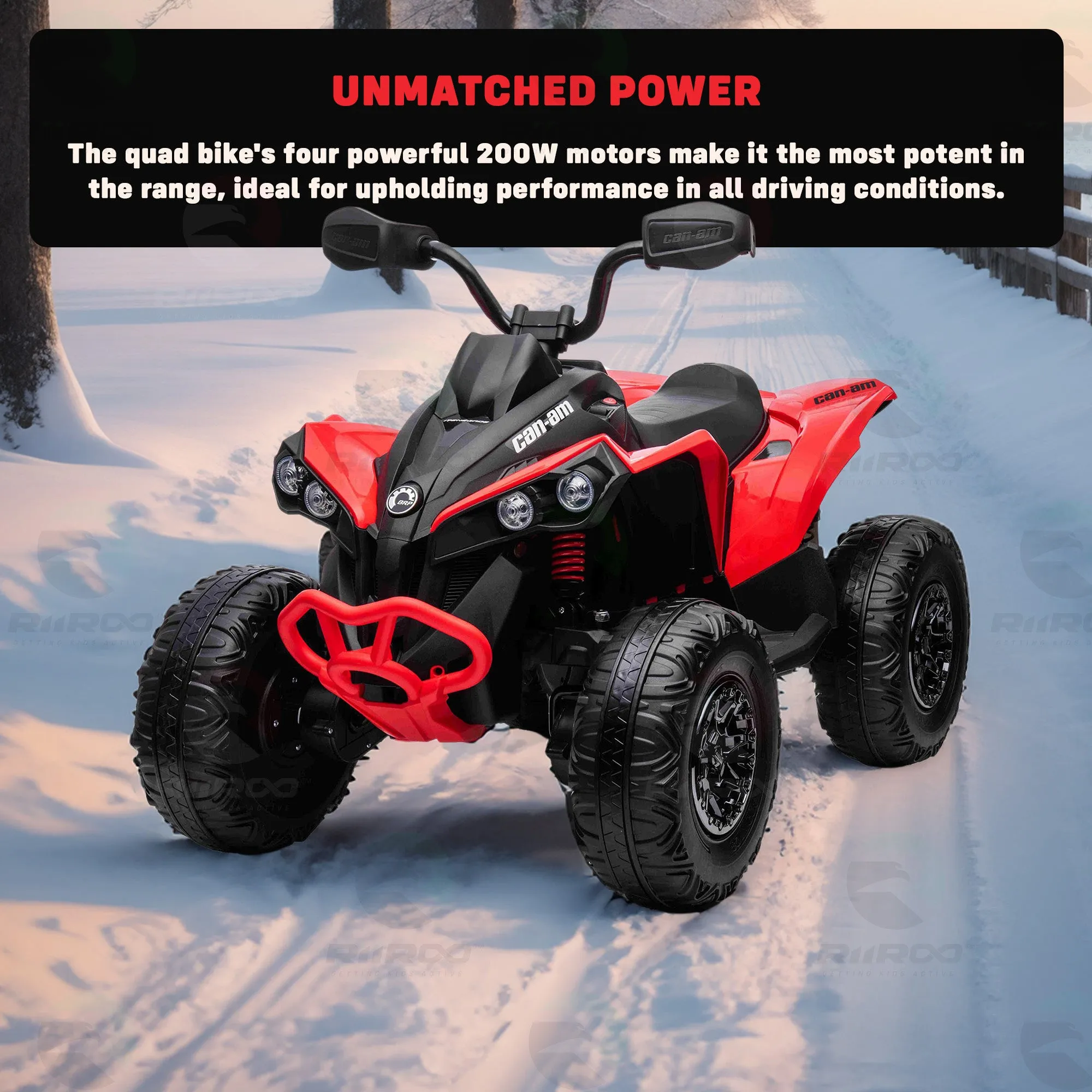 24V Can-Am Maverick ATV