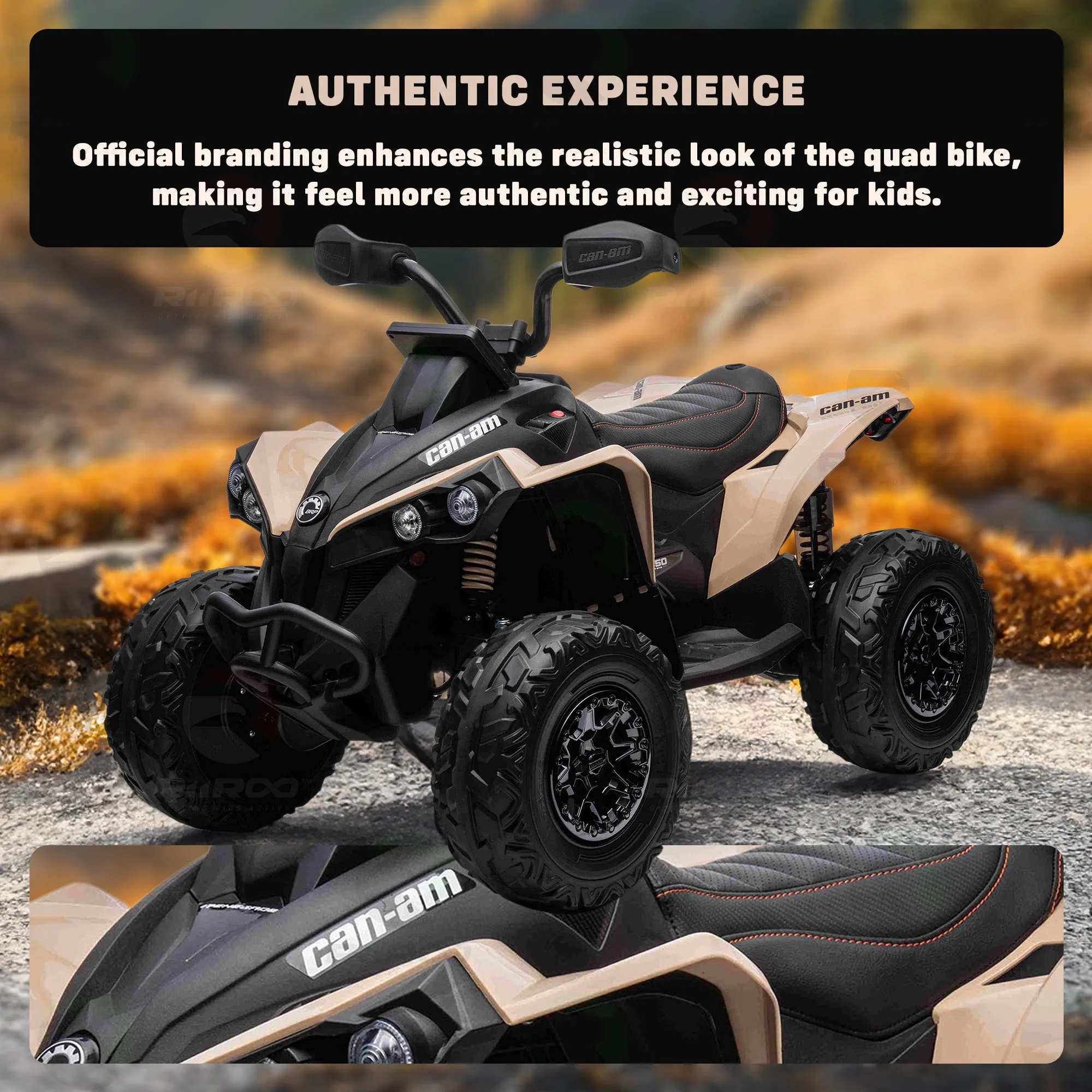 24V Can-Am Maverick ATV