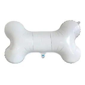 27" Dog Bone, Foil Balloon Pet Bone Mylar Balloons