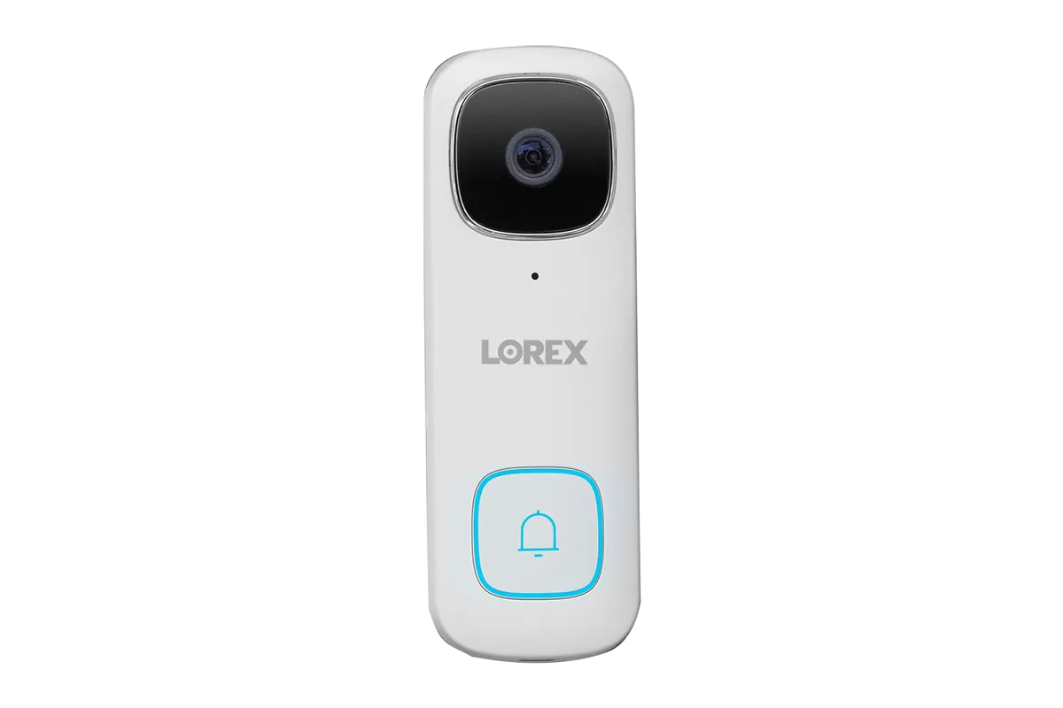 2K Wire-Free, Battery-operated Security System (2-Cameras) with 2K Wi-Fi Video Doorbell