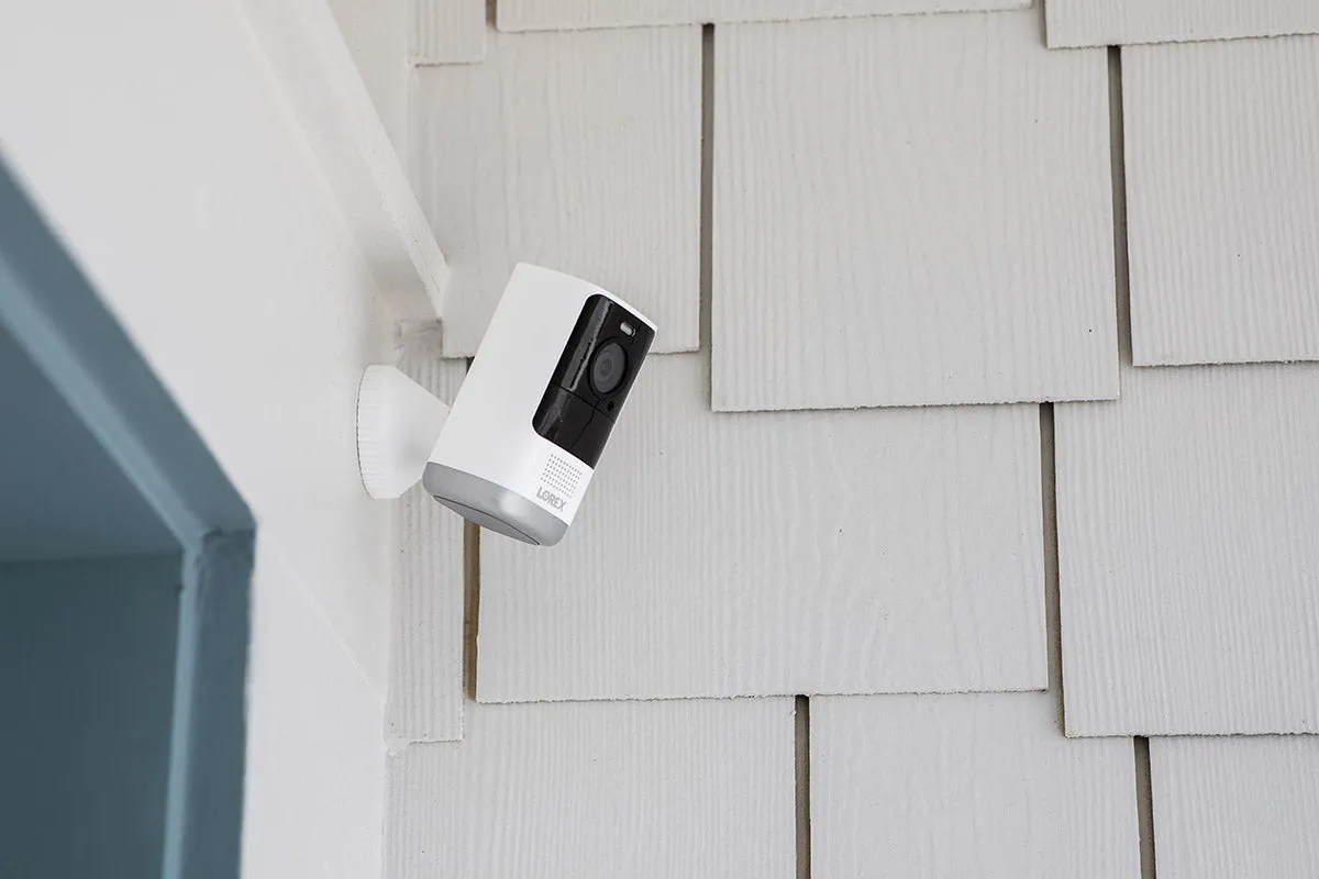 2K Wire-Free, Battery-operated Security System (2-Cameras) with 2K Wi-Fi Video Doorbell