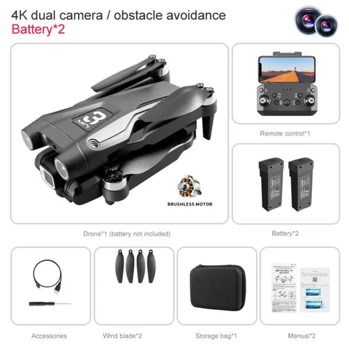 4K Mini Z908 Pro Drone with Dual ESC Camera & WIFI FPV Streaming