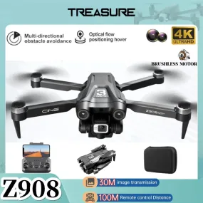 4K Mini Z908 Pro Drone with Dual ESC Camera & WIFI FPV Streaming