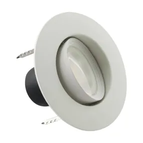 7.5 Watt LED Directional Retrofit Downlight - Gimbaled; 4 in.