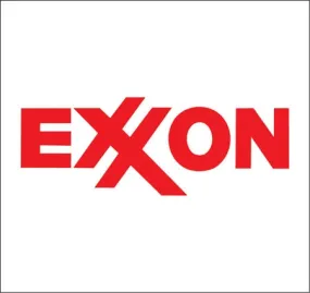 9.375" x 8.75" Insert- "Exxon"