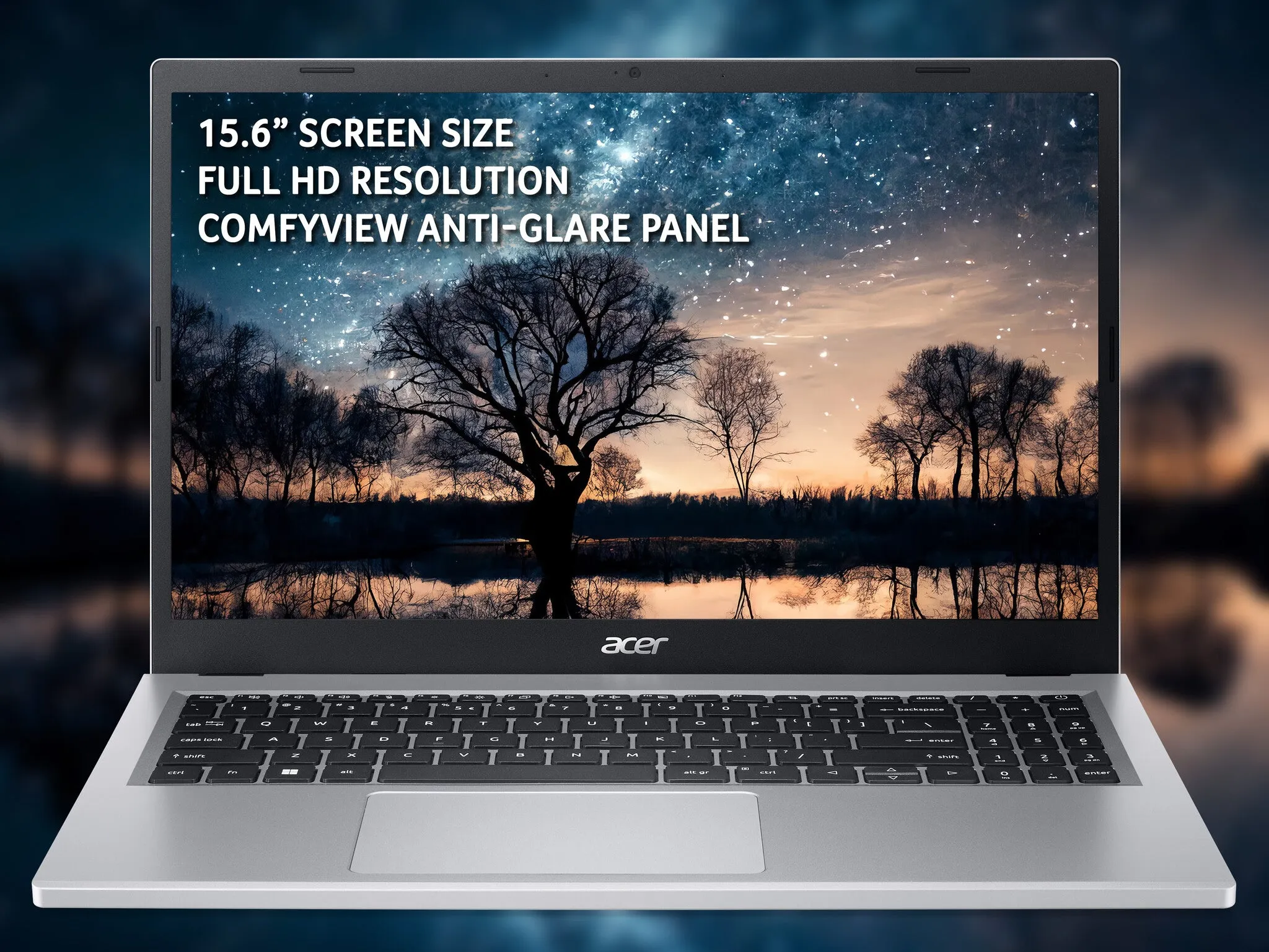 Acer Aspire 3 A315-24P Laptop - AMD Ryzen 7320U, 8GB, 256GB SSD, Integrated Graphics, 15.6" Full HD, Windows 11, Silver