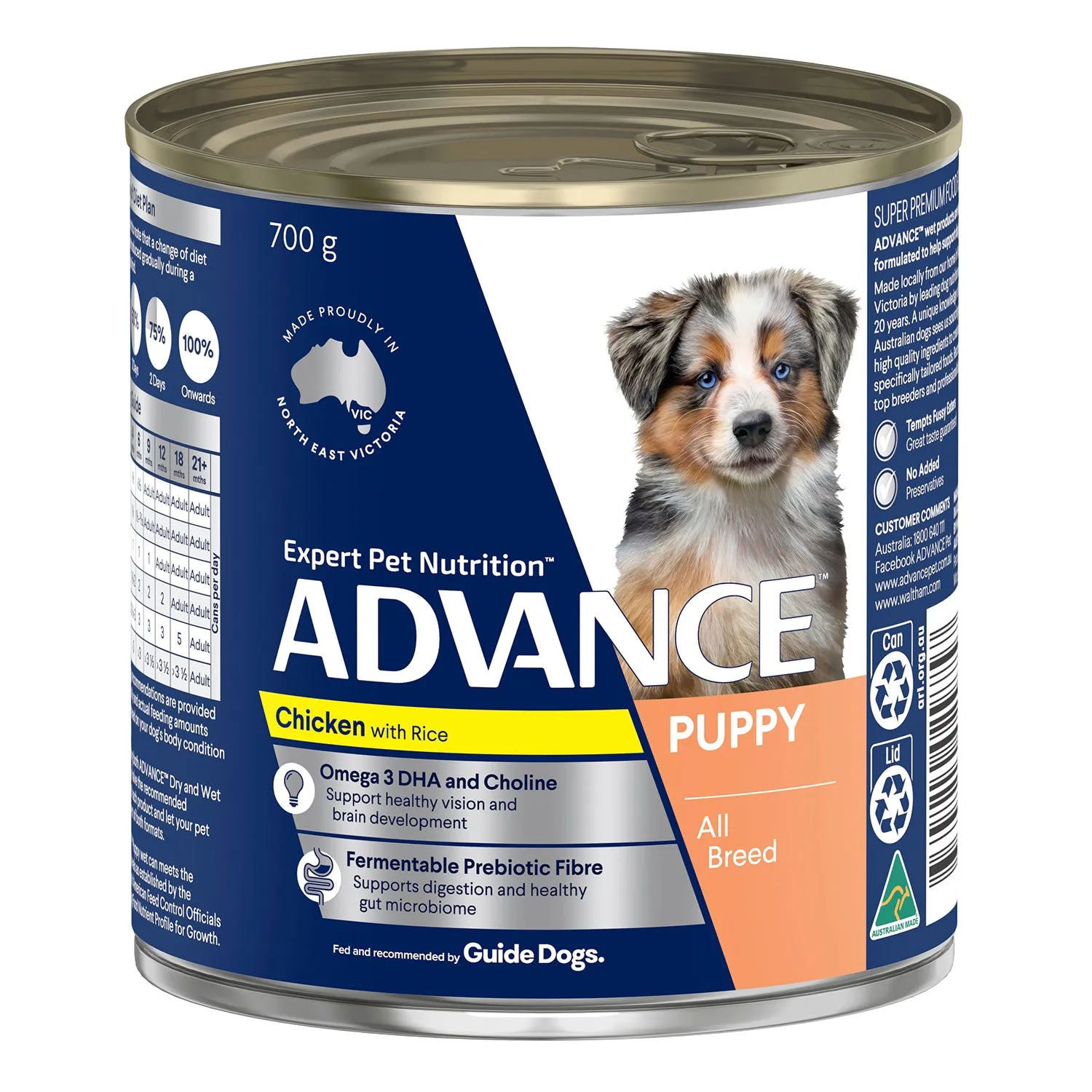 Advance Chicken & Rice Puppy Canned Wet Dog Food