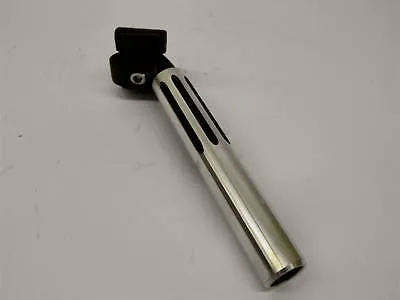 ALLOY MICRO ADJUST SEAT POST 27.2mm FLUTED SADDLE STEM SHORT FIXIE.MTB,RACER NOS