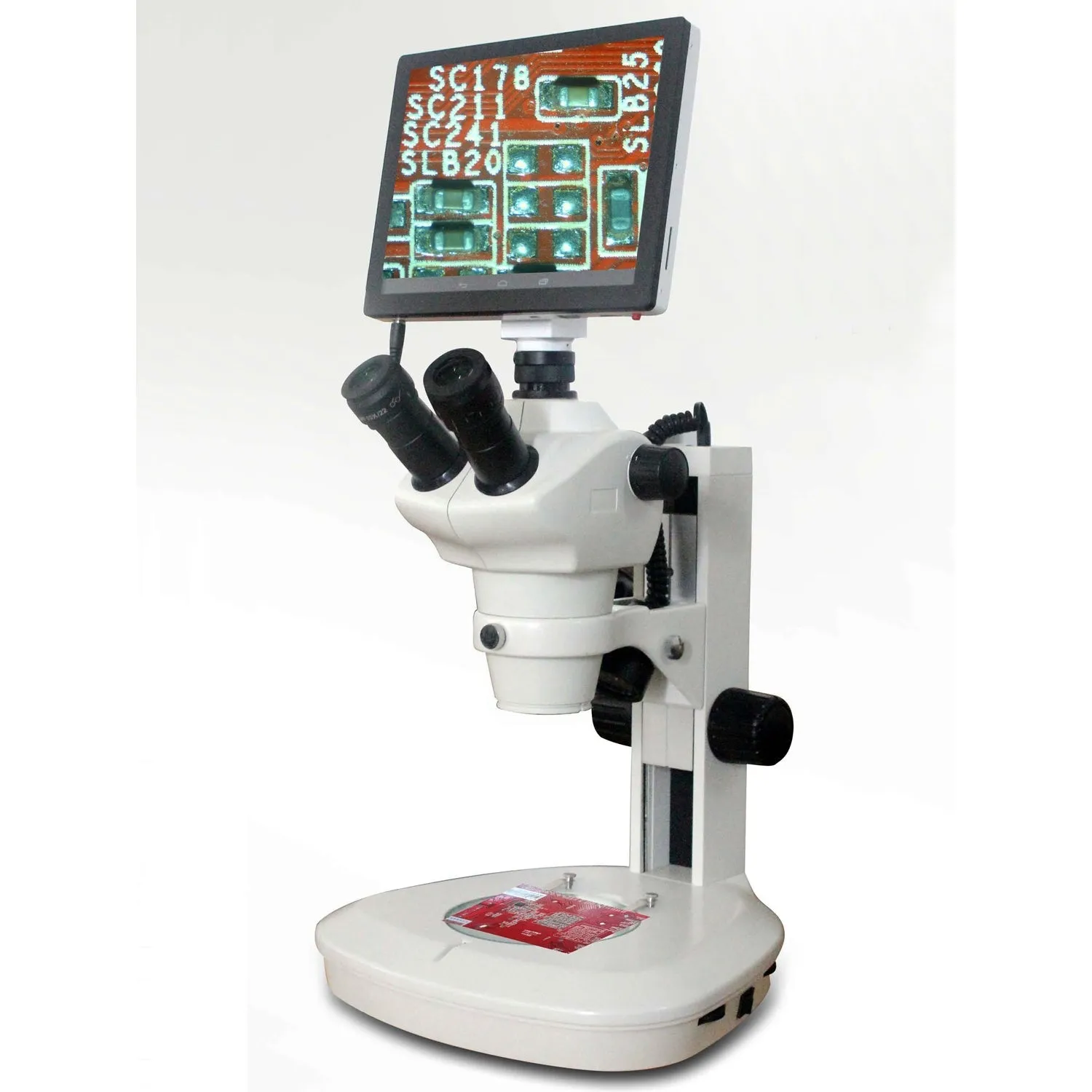 AmScope CP Series 9.7" Touchscreen 5.0MP Imaging System with Android OS, Wi-Fi and HDMI for Microscopes