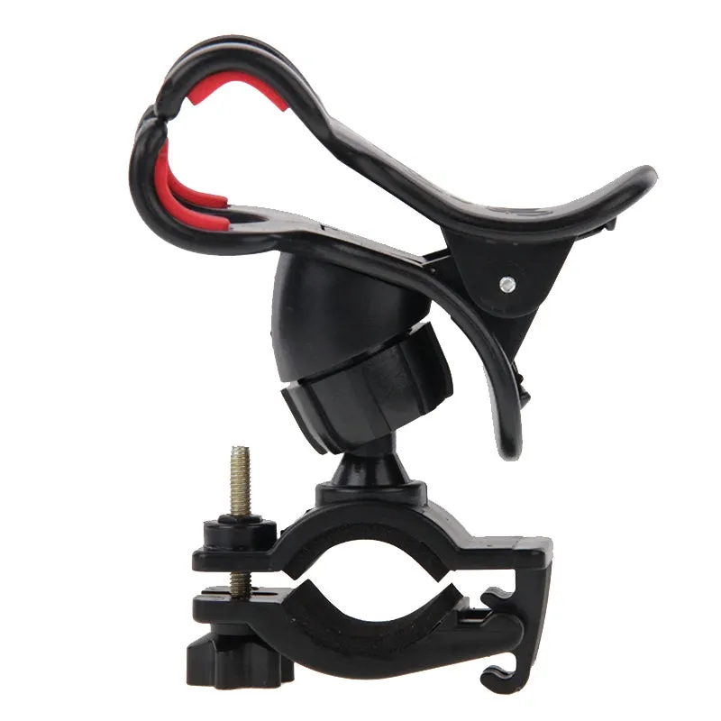 AMZER 360 Degree Rotation Universal Mobile Phone Bicycle Clip Holder Cradle Stand, Clip Support Phone Width: up to 10cm