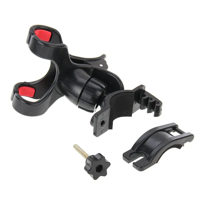 AMZER 360 Degree Rotation Universal Mobile Phone Bicycle Clip Holder Cradle Stand, Clip Support Phone Width: up to 10cm