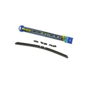 Anco Contour C-22-OE Wiper Blade, 22 in L Blade, Plastic/Rubber/Steel