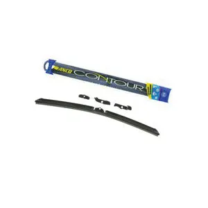 Anco Contour C-22-OE Wiper Blade, 22 in L Blade, Plastic/Rubber/Steel