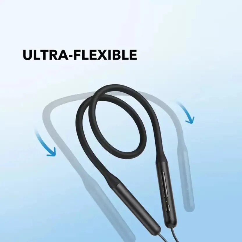 Anker Soundcore R500 Fast Charging Neckband with 20 Hours Playtime Bluetooth Headset (Black, in The Ear)