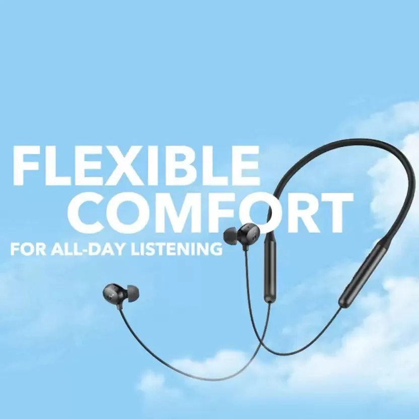 Anker Soundcore R500 Fast Charging Neckband with 20 Hours Playtime Bluetooth Headset (Black, in The Ear)