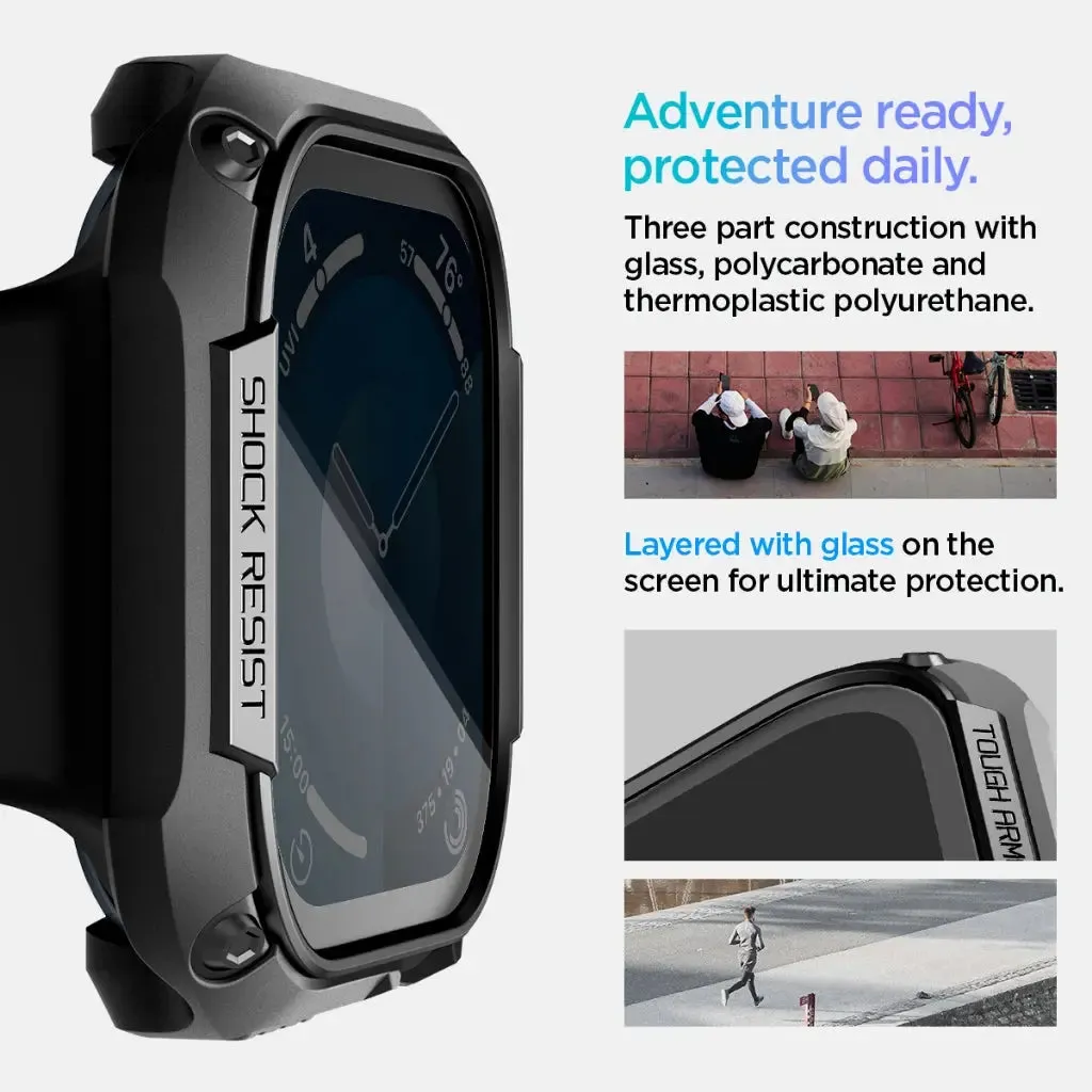 Apple Watch Case Series 10 (46mm) Tough Armor With Tempered Glass