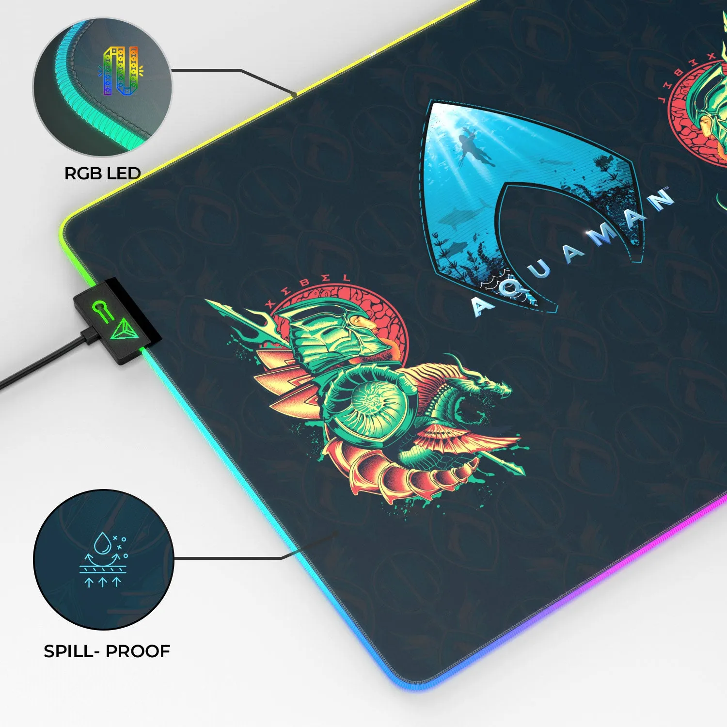 Aquaman - XEBEL Kingdom Gaming Mouse Pad