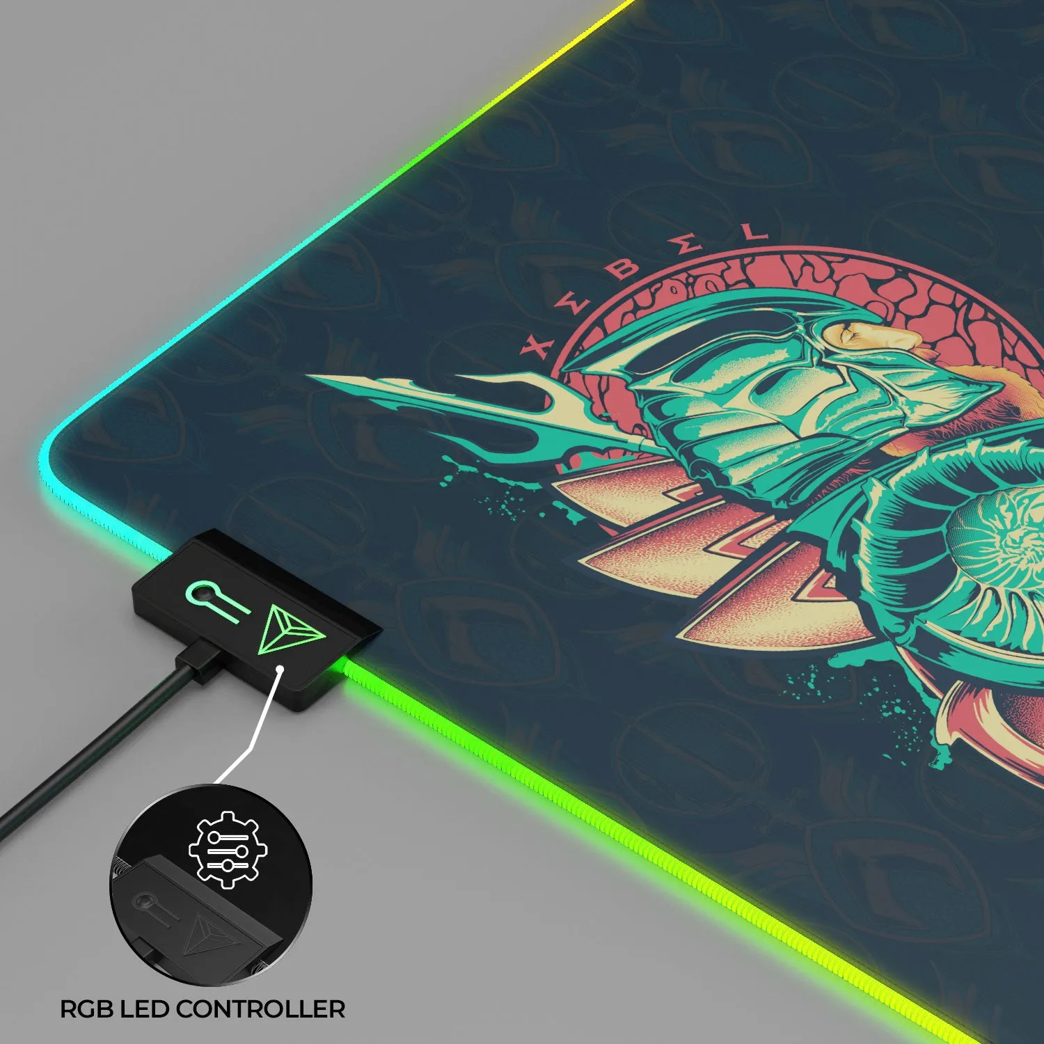 Aquaman - XEBEL Kingdom Gaming Mouse Pad