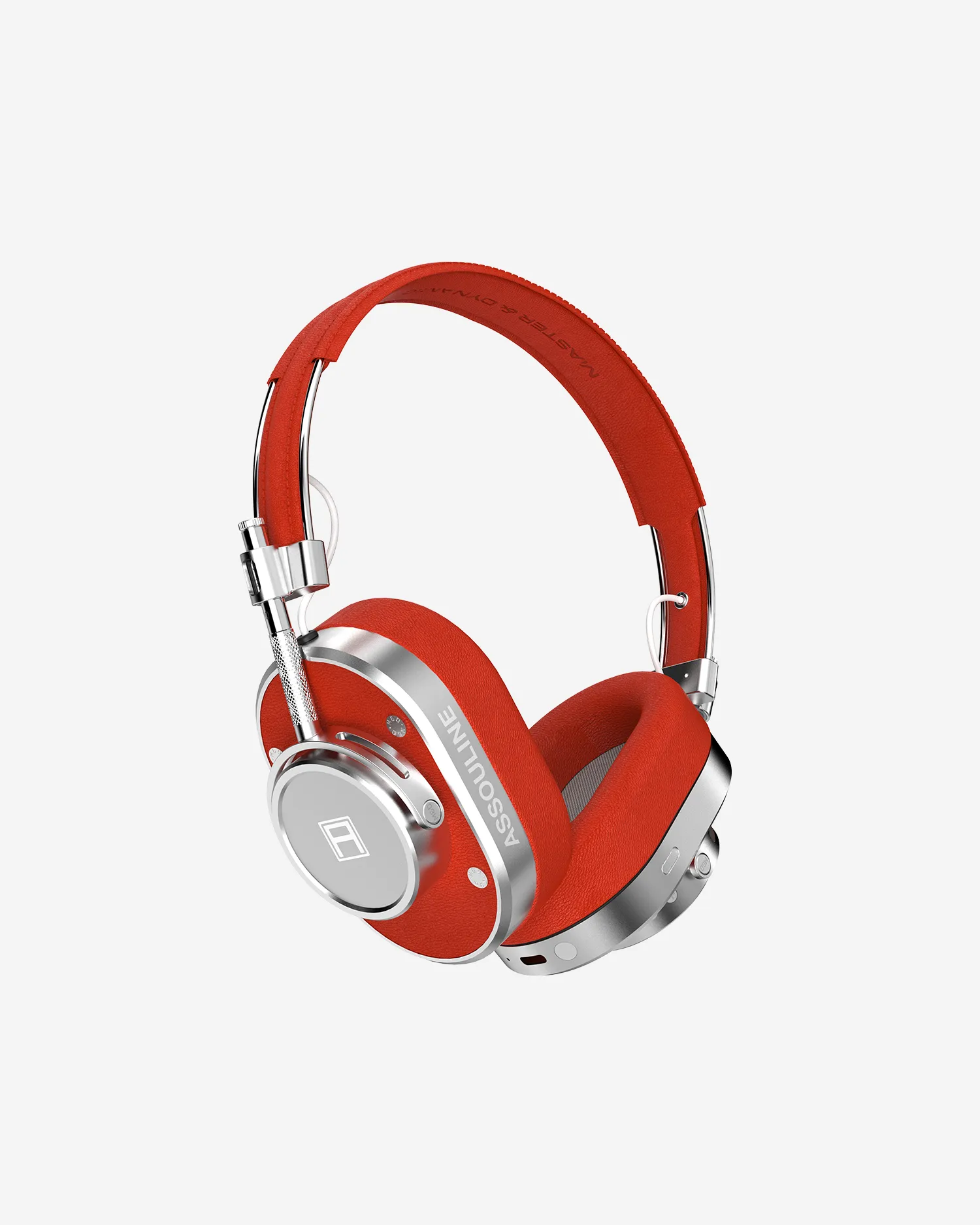 Assouline Red Wireless Headphones by Master & Dynamic