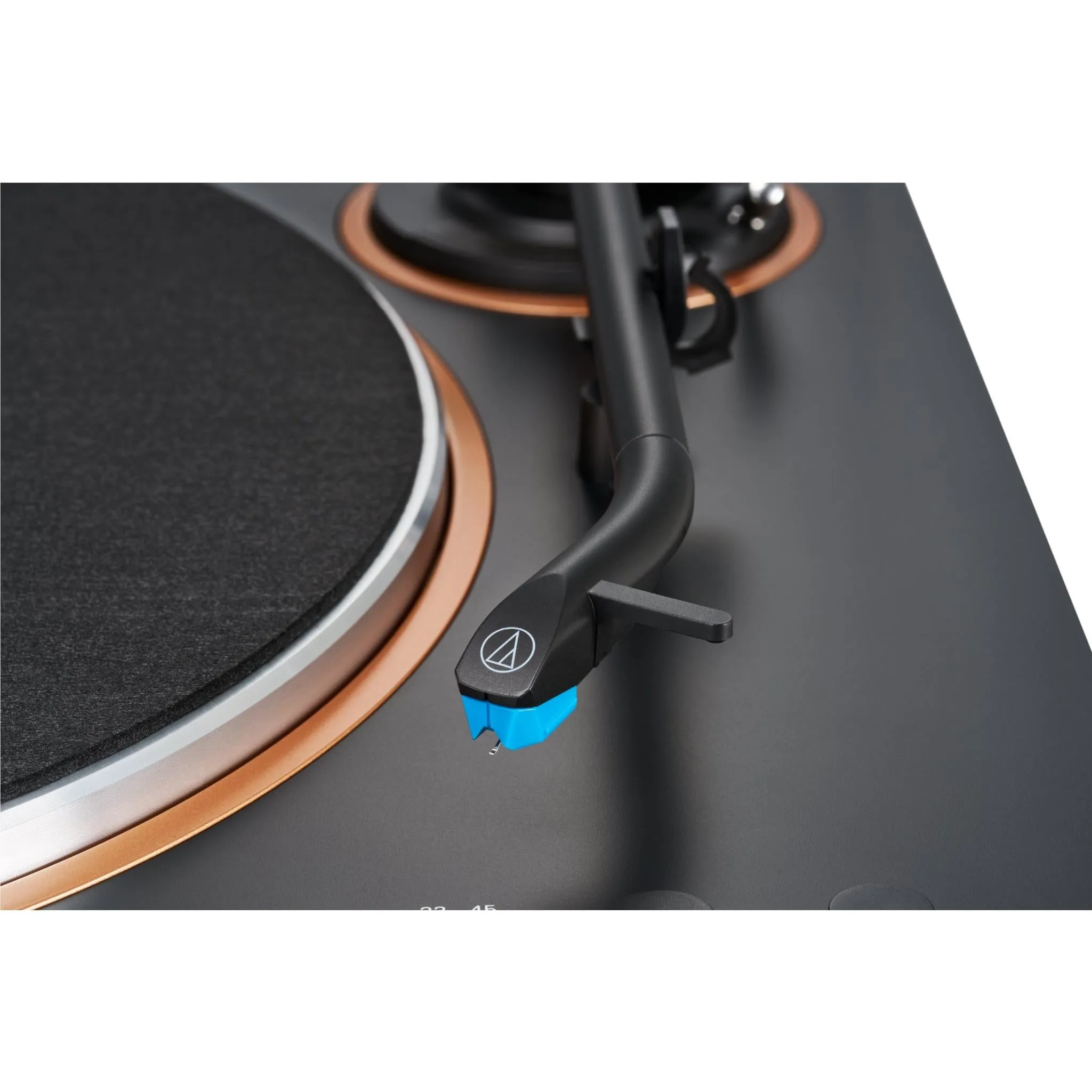 Audio-Technica LP70XBT Fully Automatic Bluetooth Turntable (Black/Bronze)