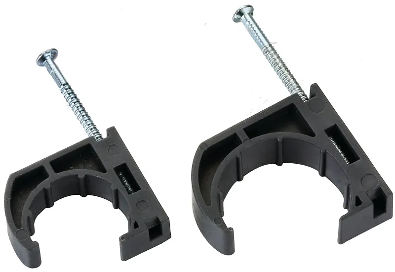 B & K P24-100HC Half Pipe Clamp, Polypropylene, 1 in Pipe/Conduit :BAG10: QUANTITY: 1