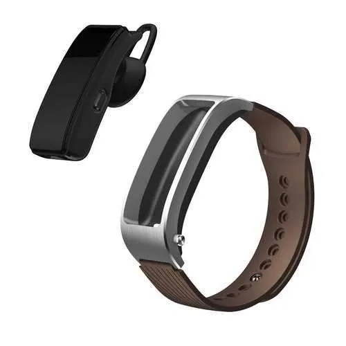 Bakeey iTlak B5 HR Blood Pressure Oxygen Siri Weather Dynamic Speaker Smart Bracelet and Earphones