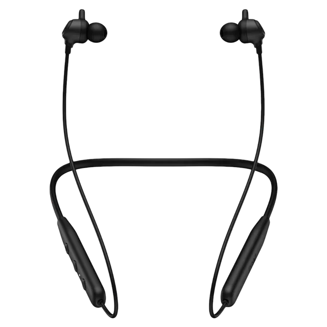 boAt Rockerz 109 Neckband with Environmental Noise Cancellation (IPX5 Water Resistant, ASAP Charge, Active Black)