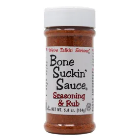 Bone Suckin' Seasoning & Rub, 5.8 oz.