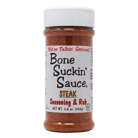 Bone Suckin' Steak Seasoning & Rub, 5.8 oz.