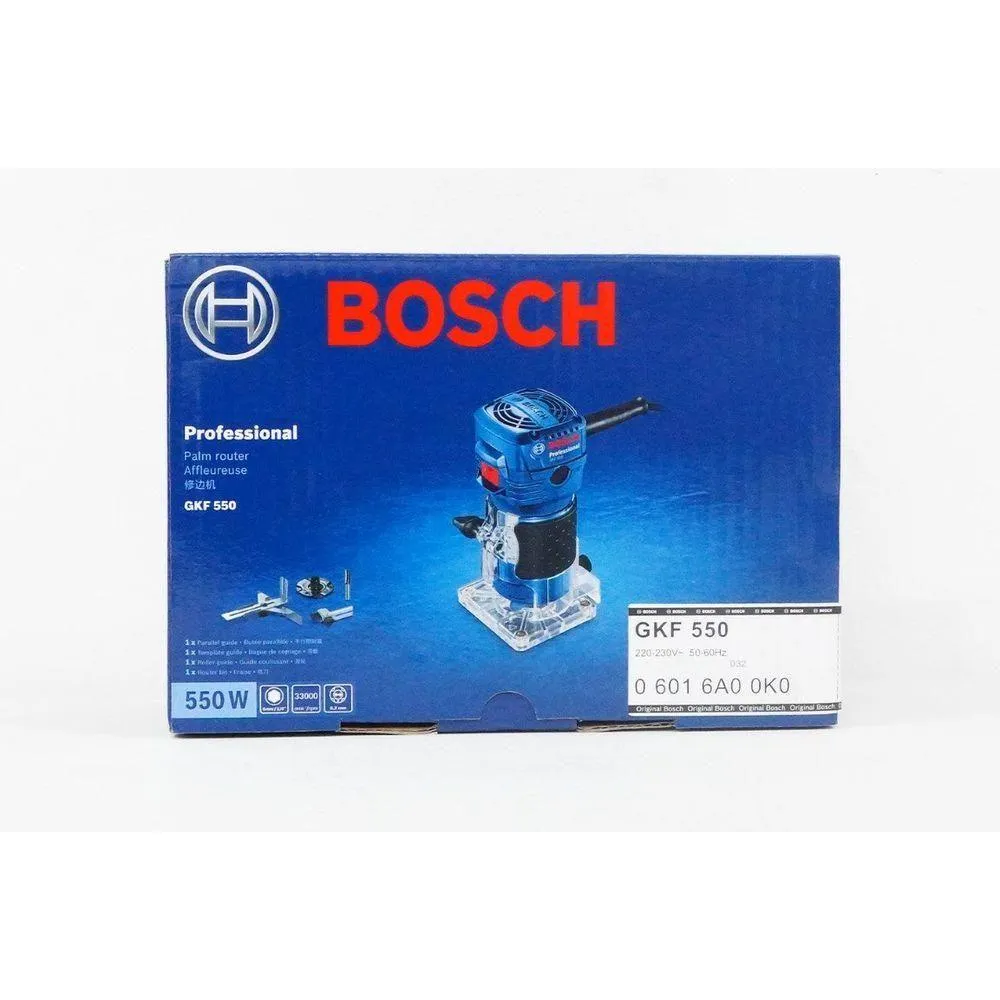 Bosch GKF 550 Palm Router / Trimmer (1/4") 550W [Contractor's Choice] (No Box)