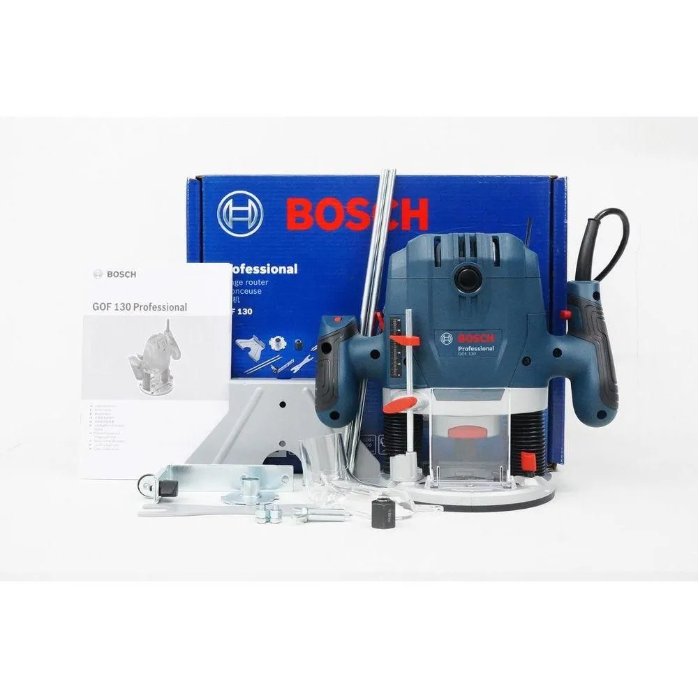 Bosch GOF 130 Plunge Router (1/4") 1300W [Contractor's Choice]