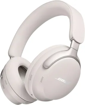 Bose QuietComfort Ultra Wireless Noise Cancelling Headphones with Mic, Spatial Audio, 24-Hour Battery - White Smoke