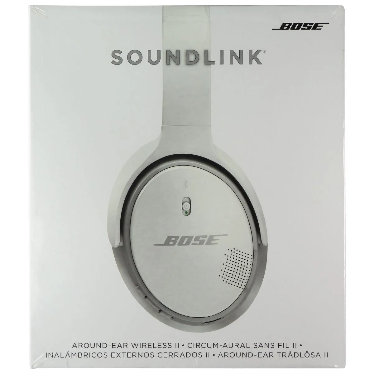 Bose SoundLink II Wireless On Ear Headphones - White / Brown