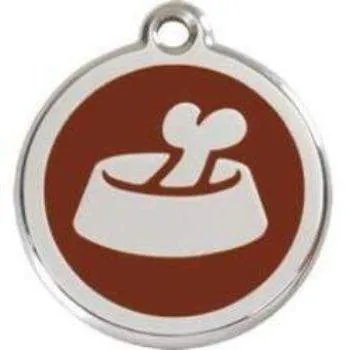 Bowl & Bone Pet ID Tag