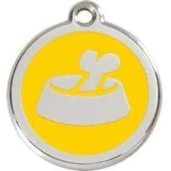 Bowl & Bone Pet ID Tag