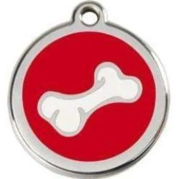 Cartoon Bone Pet ID Tag