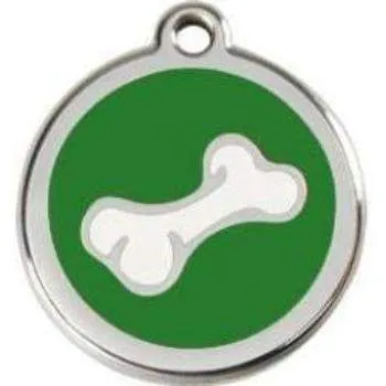 Cartoon Bone Pet ID Tag