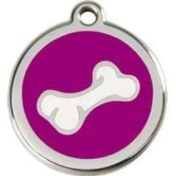 Cartoon Bone Pet ID Tag