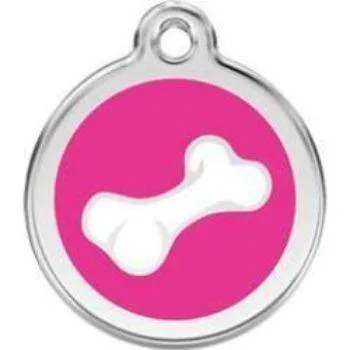 Cartoon Bone Pet ID Tag