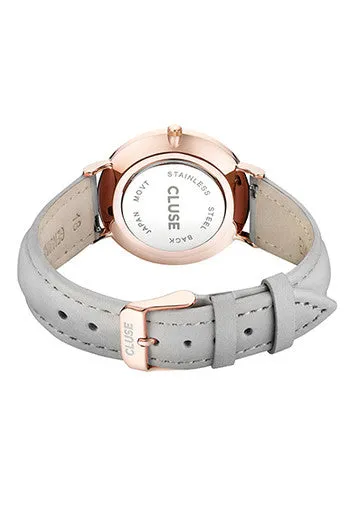 Cluse La BohíÂme Rose Gold White/Grey Watch