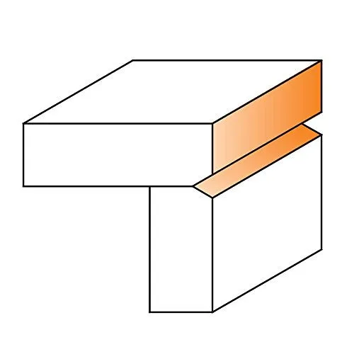 CMT 1/2-Inch Router Flush & V-Groove Bit