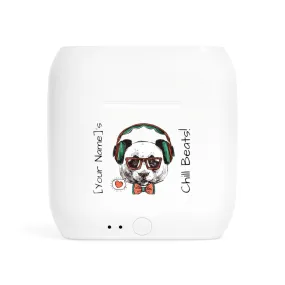 Customizable Wireless Earbuds - Chill Beast Panda Customizable Name