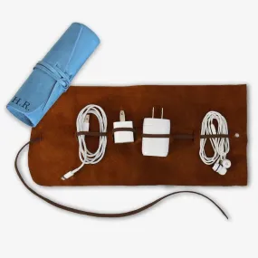 Customized Genuine Leather Multi Cord Large Organizer